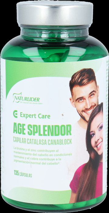 AGE SPLENDOR CAPILAR CATALASA CANABLOCK 135 vcaps