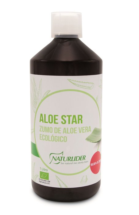 ALOE STAR ZUMO DE ALOE ECOLOGICO 1 litro
